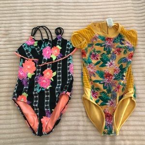Girls 10-12 Swimsuit Lot
